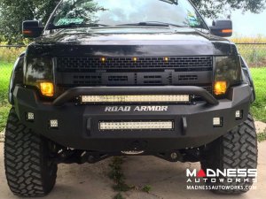Ford F-150 Stealth Front Non-Winch Bumper Pre-Runner Guard - Texture Black Ford F-150 Stealth Front Non-Winch Bumper Pre-Runner Guard - Texture Black